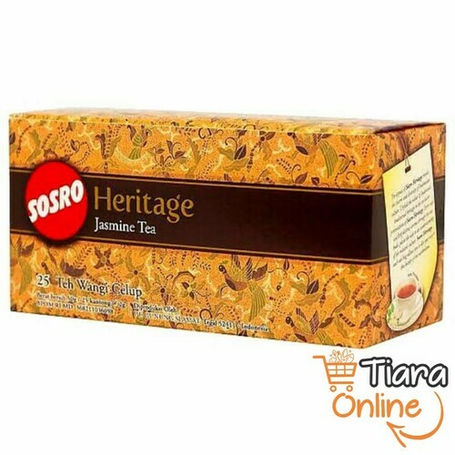 [1122221] SOSRO - TEH PURE JASMINE : 25X2 GR 