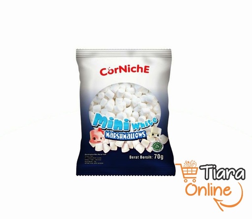 [1443741] CORNICHE - MINI WHITE MARSHMELLOW : 70 GR 