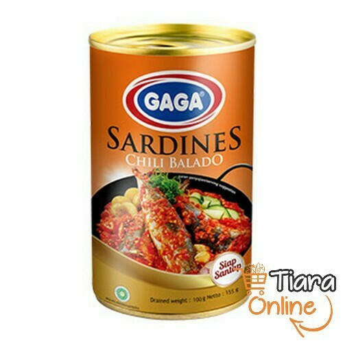 [1093555] GAGA - SARDINES CHILLI BALADO : 155 GR 