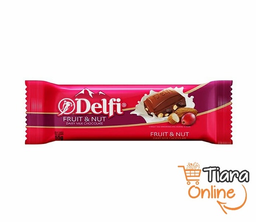 [1464247] DELFI - FRUIT & NUT DAIRY MILK : 50 GR 