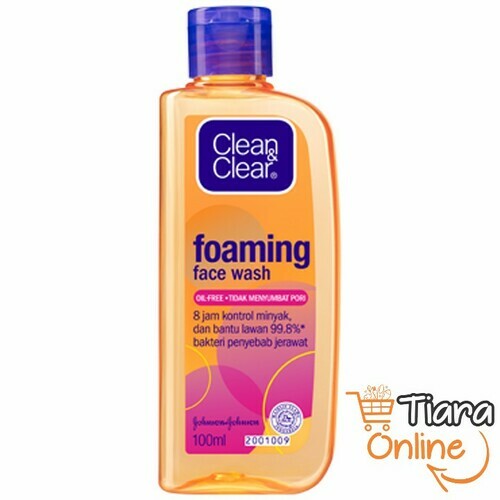 [0203152] CLEAN - & CLEAR FOAMING FACIAL WASH : 100 ML 