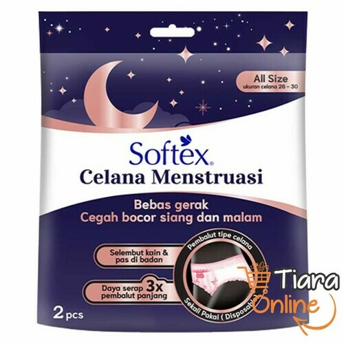 [0233621] SOFTEX - CELANA MENSTRUASI : 2 PCS 