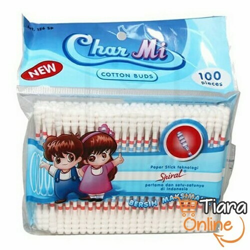 [0364072] CHARMI - COTTON BUDS SPIRAL : 100 PCS 