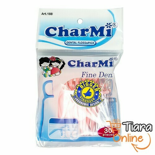 [0333295] CHARMI - DENTAL FLOSS & PICK : 30 PCS 