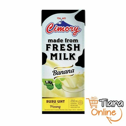 [1302245] CIMORY UHT FRESH MILK BANANA : 250 ML