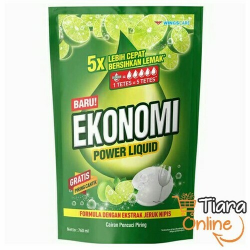 [0434054] EKONOMI - POWER LIQUID JERUK NIPIS REF : 760 ML 