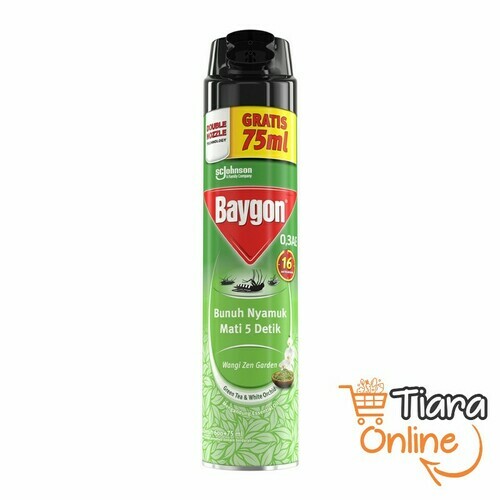 [0423456] BAYGON AEROSOL ZEN GARDEN : 600 ML