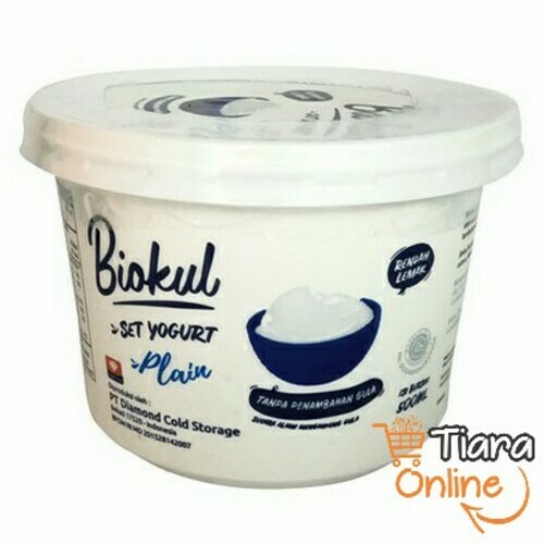 [1813355] BIO KUL - NATURAL SET YOGURT : 500 ML 