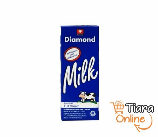 [1302343] DIAMOND - UHT FULL CREAM MILK : 125 ML 