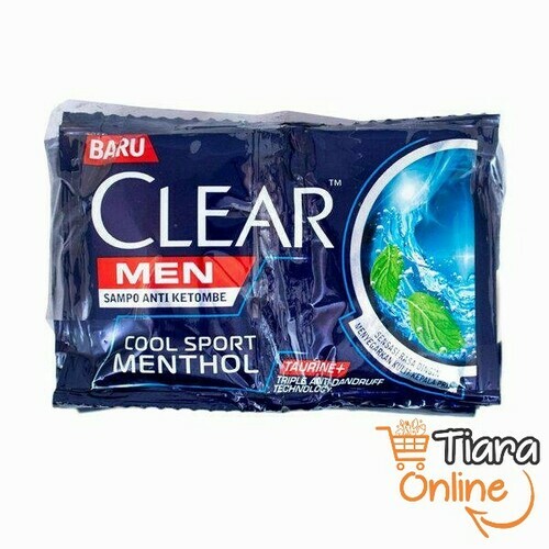 [0265481] CLEAR - MEN SHAMPOO COOL MENTHOL : 12X9ML 