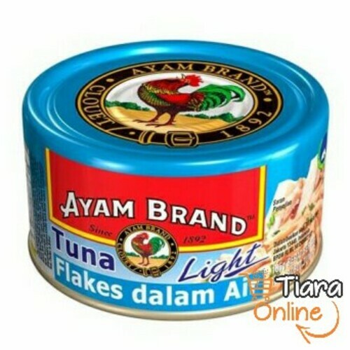 [1093497] AYAM BRAND - TUNA FLAKES LIGHT : 185 GR 