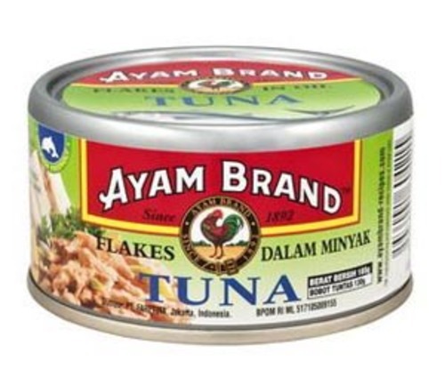 [1093401] AYAM BRAND - FLAKES TUNA IN OIL : 150 GR 