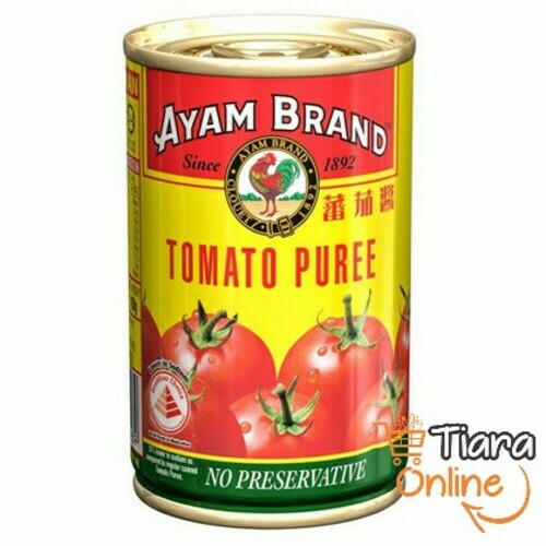 [1013624] AYAM BRAND - TOMATO PUREE : 160 GR 