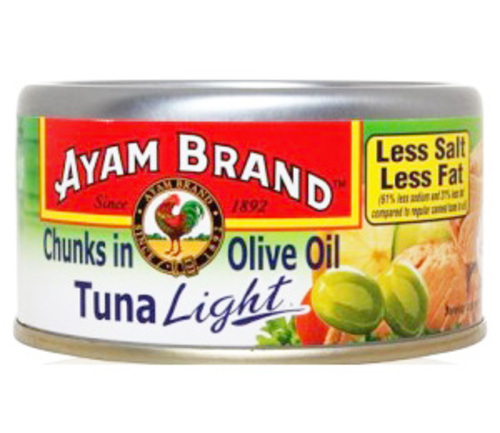 [1093429] AYAM BRAND - TUNA CHUNKS IN OIL : 185 GR 