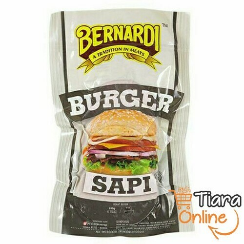 [1873022] BERNARDI BEEF BURGER : 250 GR 