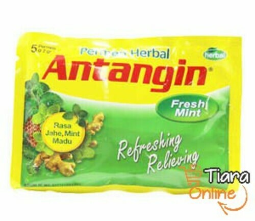 [1454464] ANTANGIN - PERMEN JAHE, MINT MADU : 50X2 GR