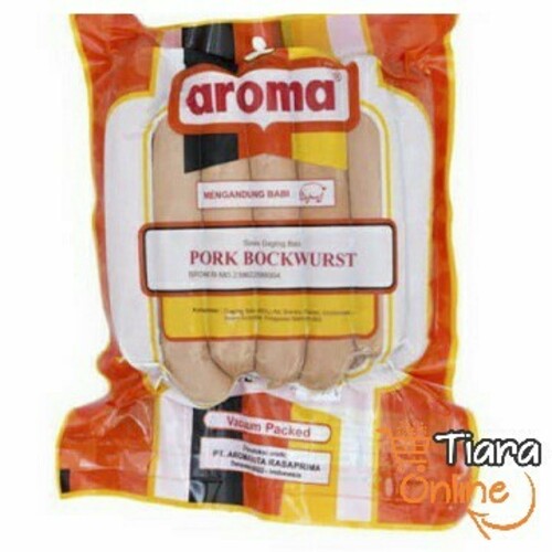 [1873735] AROMA - PORK BOCKWURST : 500 GR