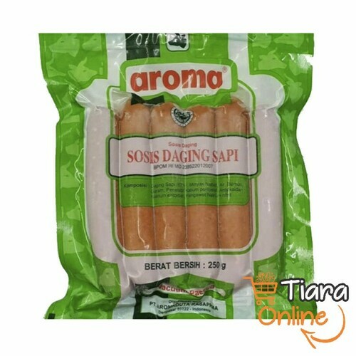 [1873006] AROMA - SOSIS DAGING SAPI : 250 GR