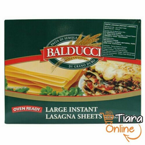 [1184117] BALDUCCI - LASAGNA SHEETS : 250 GR