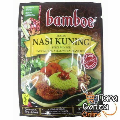 [1116059] BAMBOE - BUMBU NASI KUNING : 50 GR