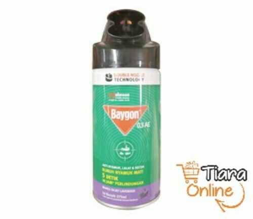 [0423276] BAYGON - AEROSOL SILKY LAVENDER : 200 ML