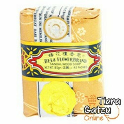 [0212346] BEE FLOWER - SANDALWOOD COKLAT IMPORT : 81 GR