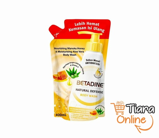 [0215847] BETADINE - BODY WASH MANUKA HONEY RF : 400 ML