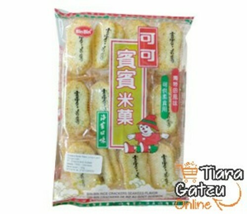 [1425753] BIN BIN - RICE CRACKERS SEAWEED : 150 GR