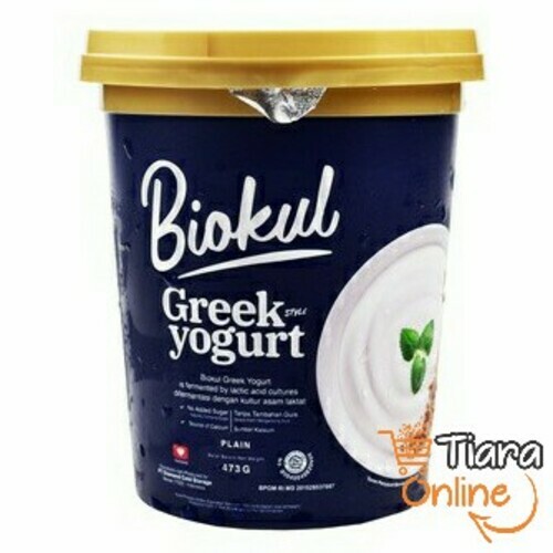 [1814127] BIO KUL - GREEK YOGURT PLAIN : 473 GR