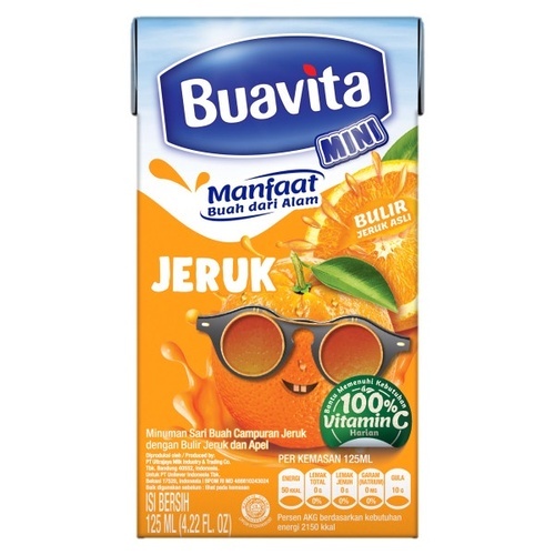 [1313733] BUAVITA - ORANGE : 125 ML