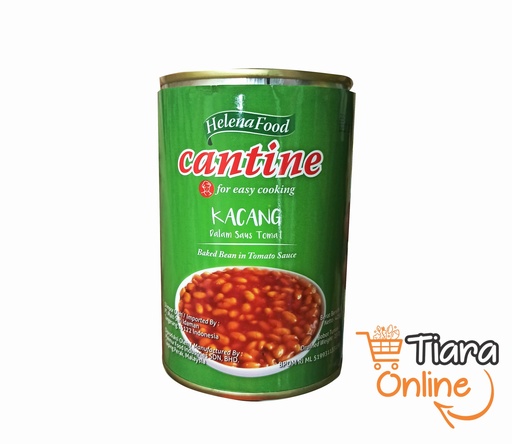 [1013887] CANTINE - BAKED BEAN IN TOMATO SAUCE : 425 GR