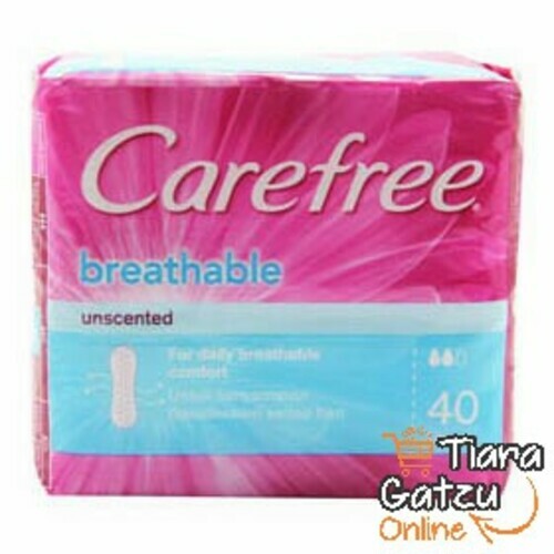 [0233227] CAREFREE - BREATHABLE UNSCENTED : 40'S