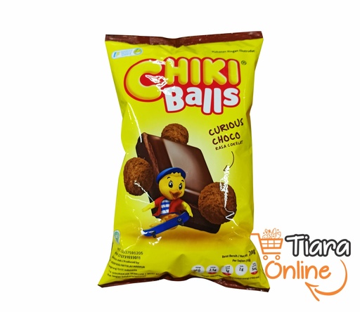 [1416793] CHIKI BALLS CURIOUS CHOCO : 200 GR