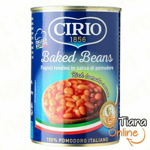 [1013912] CIRIO - BAKED BEANS : 420 GR