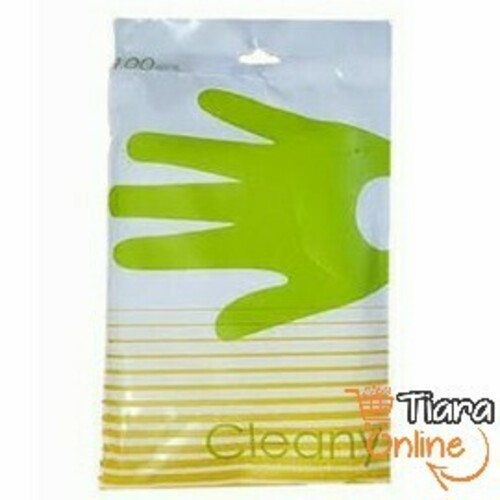 [0353605] CLEANY - DISPOSABLE GLOVES : 100 PCS