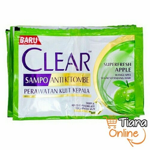 [0265478] CLEAR - SHAMPOO APPLE FRESH : 12X9ML