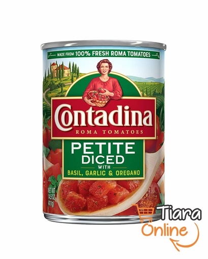 [1013787] CONTADINA - PETITE CUT DICED TOMATO : 411 GR