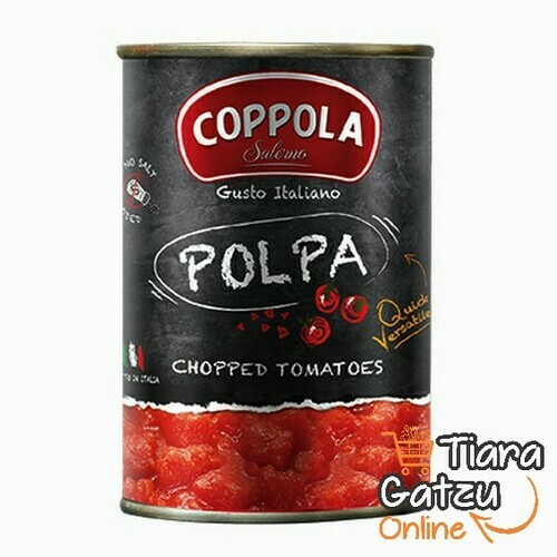 [1013899] COPPOLA - POLPA CHOPPED TOMATOES : 400 GR