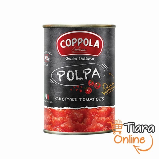 [1013866] COPPOLA - POLPA TOMATOES WITH GARLIC : 400 GR