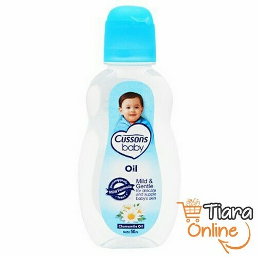 [0382115] CUSSONS - BABY OIL MILD & GENTLE : 50 ML