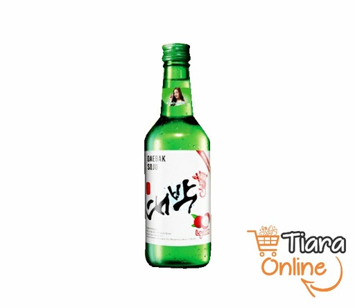 [1293359] DAEBAK - SOJU LYCHEE : 360 ML