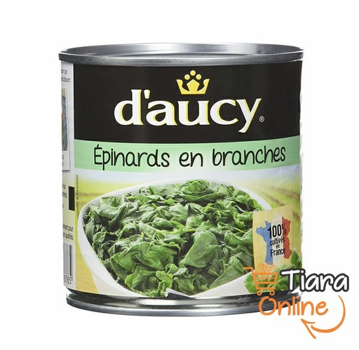 [1013824] D'AUCY - DAUCY EPINARDS ENGLISH BRANCHES : 380 GR