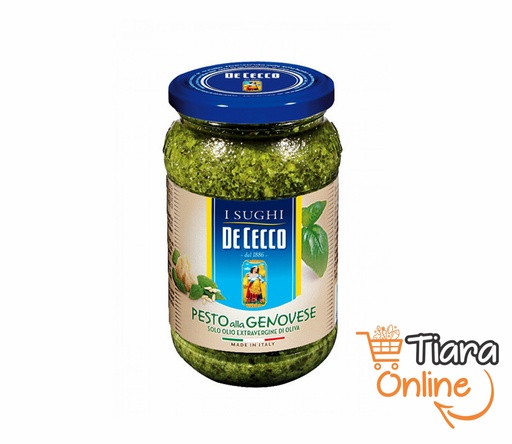 [1163592] DE CECCO - PESTO ALLA GENOVESE : 200 GR