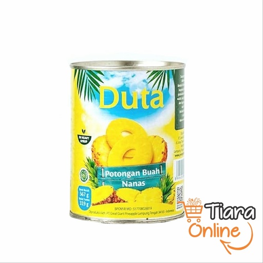 [1013776] DUTA - PINEAPPLE SLICED TIN : 567 GR