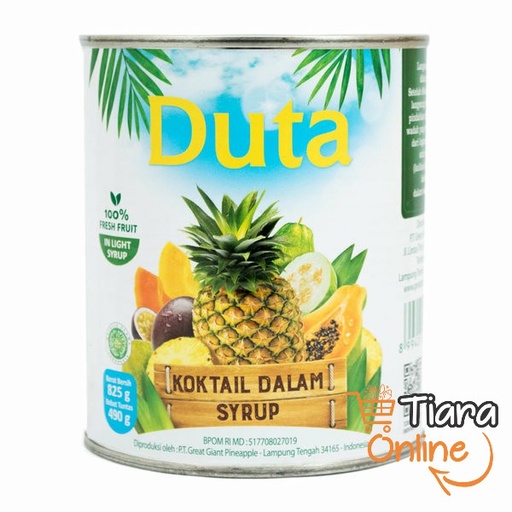 [1013775] DUTA - TROPICAL FRUIT SALAD TIN : 825 GR