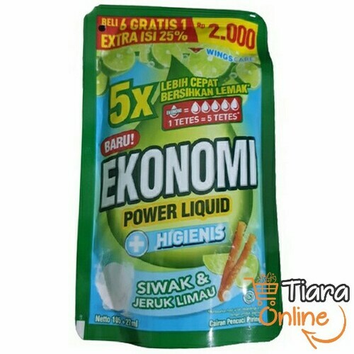 [0434180] EKONOMI - LIQUID SIWAK & JERUK LIMAU REF : 105+27