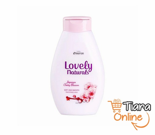 [0284384] EMERON - LOVELY NATURAL BODY LOTION SAKURA : 400 ML