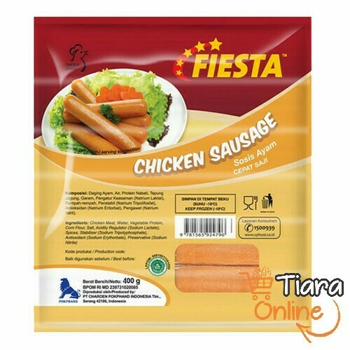 [1873289] FIESTA - CHICKEN SAUSAGE : 400 GR