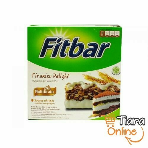 [1464589] FITBAR - TIRAMISU DELIGHT : 5X22 GR