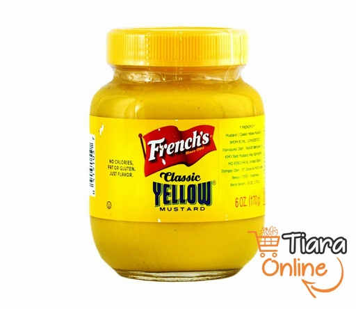 [1164019] FRENCH'S CLASSIC YELLOW MUSTARD : 6 OZ